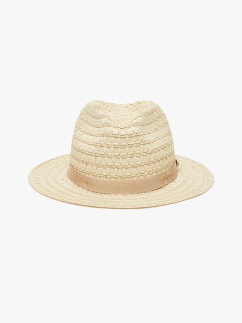 Cotton faille bucket hat