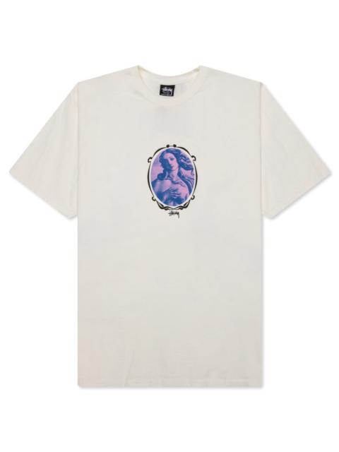 Stüssy VENUS OVAL PIG. DYED TEE - NATURAL