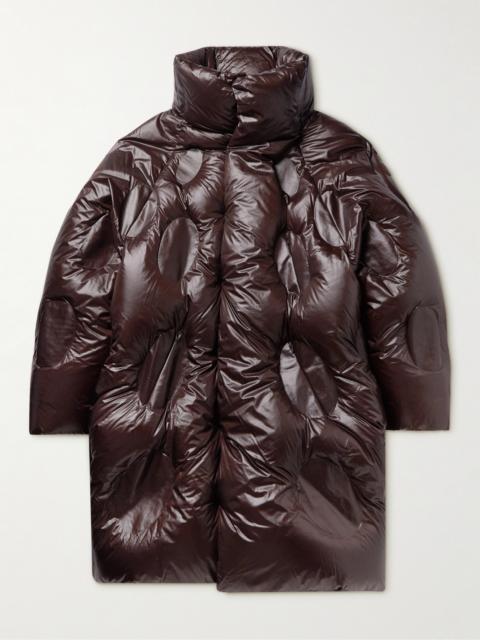 Moncler Dingyun Zhang Iaphia Oversized Quilted Glossed-Shell Hooded Down Coat
