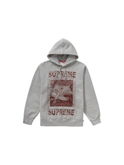Supreme Doves Hooded Sweatshirt Heather Grey