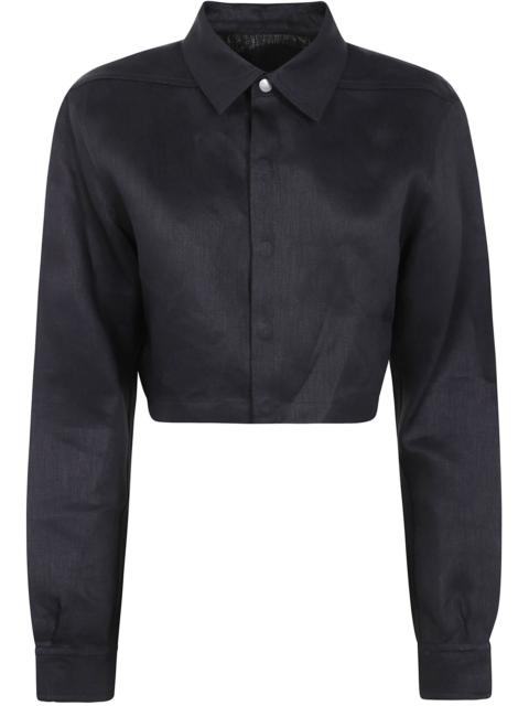 CROPPED OUTSHIRT SHIRT