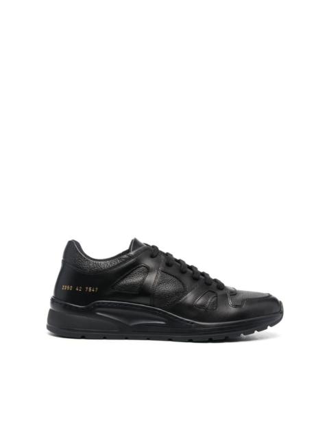 Common Projects Track Technical leather low-top sneakers