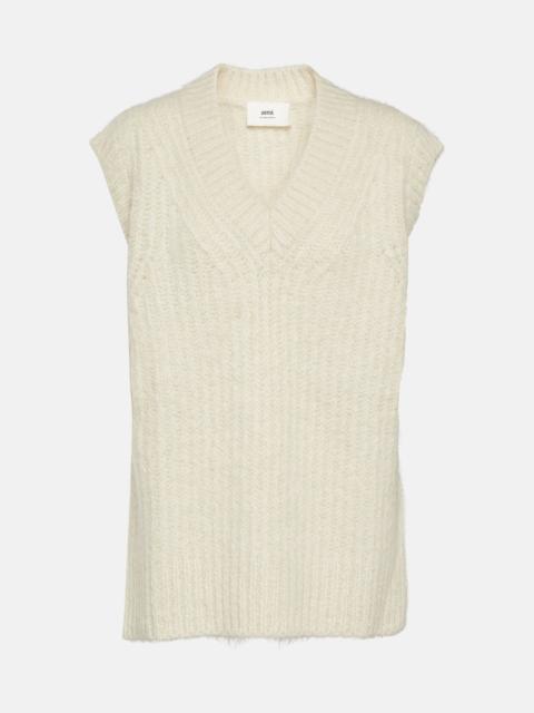 AMI Paris Wool-blend vest