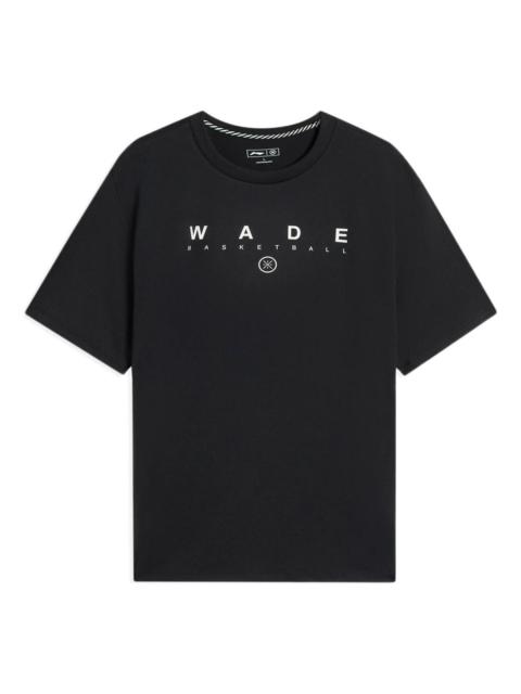 Li-Ning Li-Ning Way Of Wade Graphic Basketball T-shirt 'Black' ATSS805-1