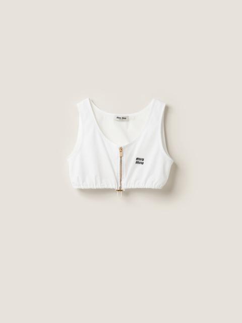 Miu Miu Poplin top