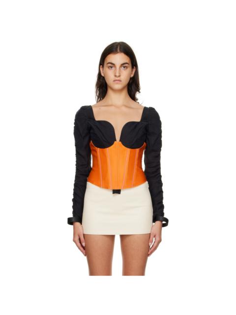 MIISTA Orange Vera Corset