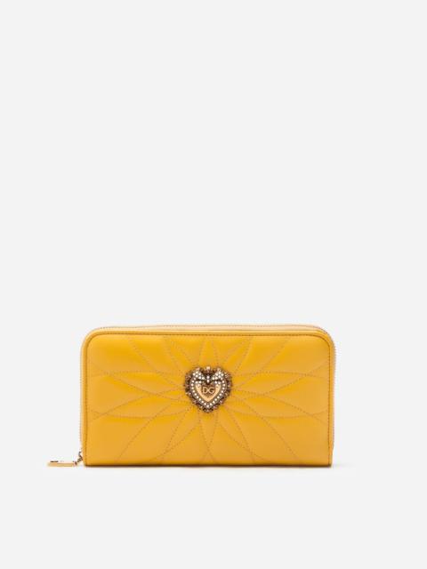 Dolce & Gabbana Zip around Devotion wallet