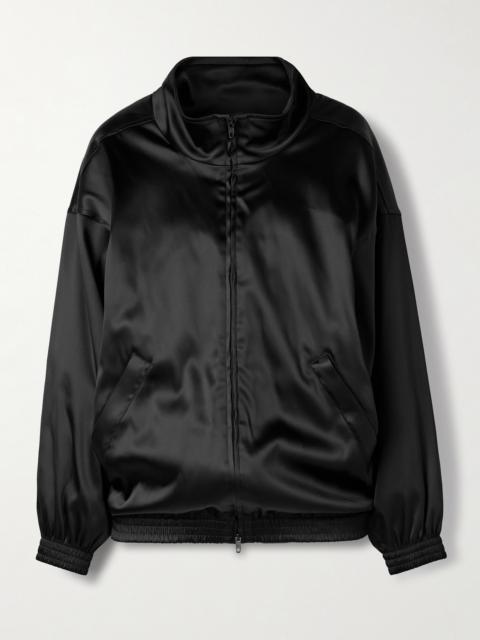 BALENCIAGA Satin Track Jacket