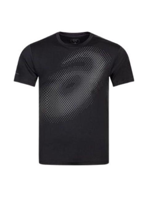 ASICS Reflective Logo Running T-Shirt 'Black' 2011C449-002