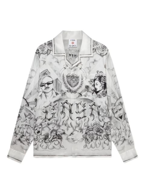 CASABLANCA Tattoo shirt