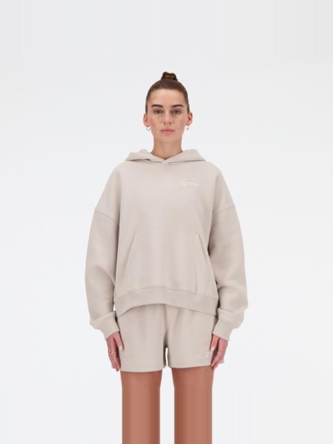 New Balance Linear Heritage Brushed Back Fleece Hoodie