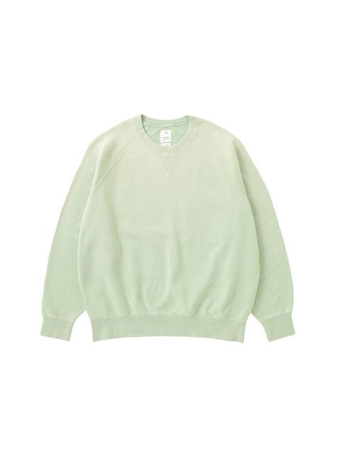 visvim AMPLUS SWEAT L/S CRASH W LT.GREEN