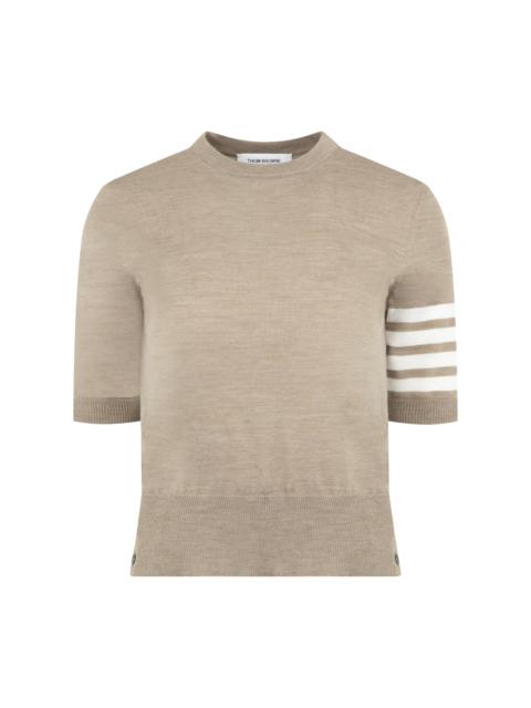 FINE MERINO WOOL 4-BAR TEE