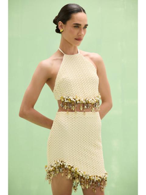 PatBO FRIDA MESH TOP