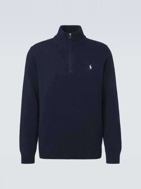 Polo Ralph Lauren Cotton half-zip sweater