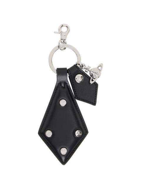 Vivienne Westwood Black Diamond Keyring Keychain