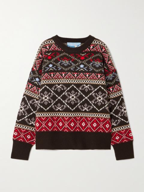 arch4 Snowmass Fair Isle Cashmere Sweater