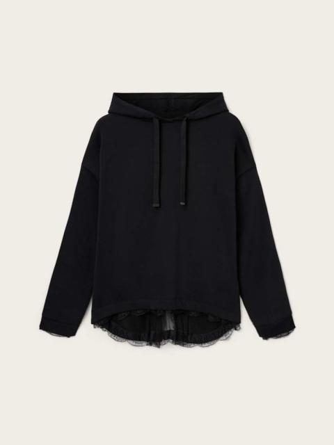ALLSAINTS NIA LACE RELAXED FIT HOODIE