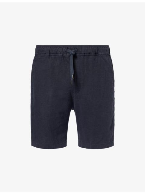 Derek Rose Vienna Drawstring Linen Shorts