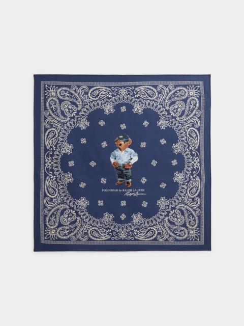 Polo Ralph Lauren Polo Bear Paisley Cotton Bandanna