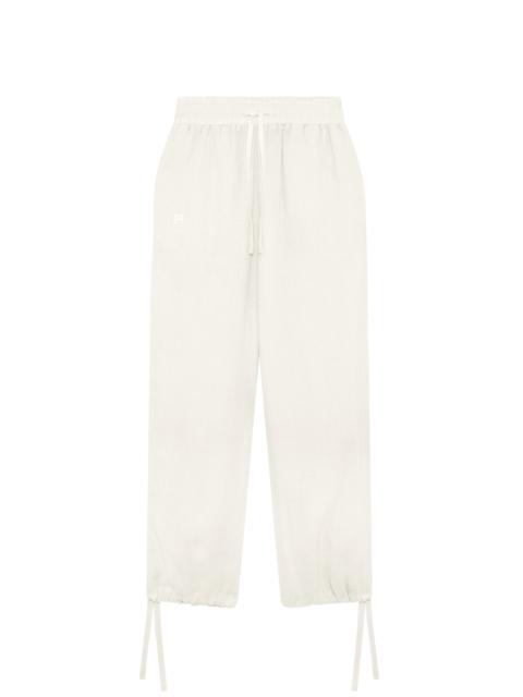 PANGAIA Womens Linen Trousers - Bone White