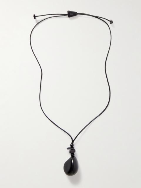 HUNTING SEASON The Pendant Tagua And Leather Necklace