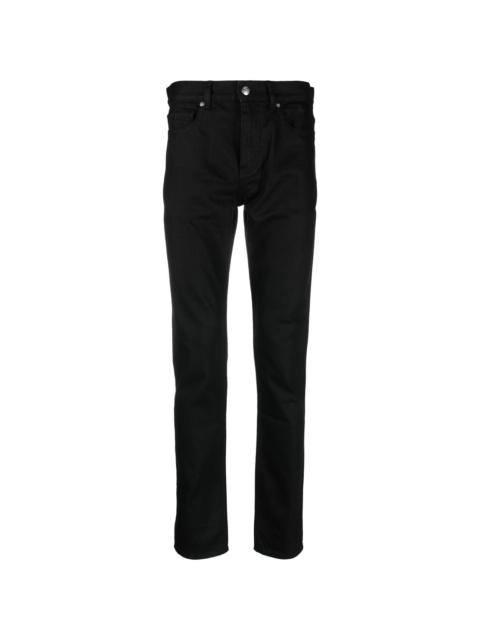 Zadig & Voltaire logo-patch straight-leg jeans