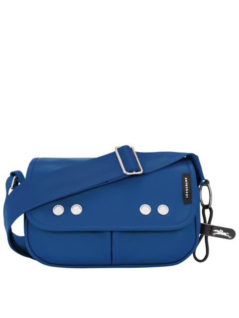 Longchamp Très Paris S Crossbody bag Electric Blue - Leather