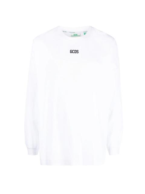 GCDS logo-print long-sleeved T-shirt