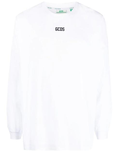 GCDS logo-print long-sleeved T-shirt