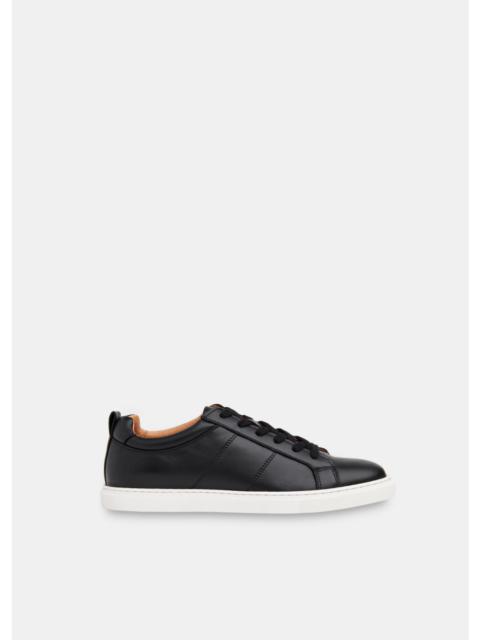 WHISTLES Koki lace-up low-top leather trainers