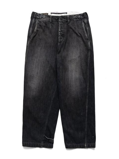 FULLCOUNT (Dartford) 11.5oz Denim M43 Field Trousers Fullcount x BiG Exclusive - Faded Black