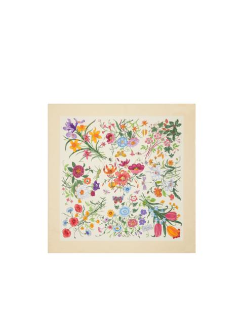 GUCCI floral-print scarf