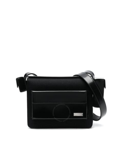 FERRAGAMO Ferragamo Multi-Pocket Zipped Calf Leaather Shoulder Bag