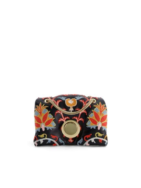 GIAMBATTISTA VALLI floral-embroidery shoulder bag