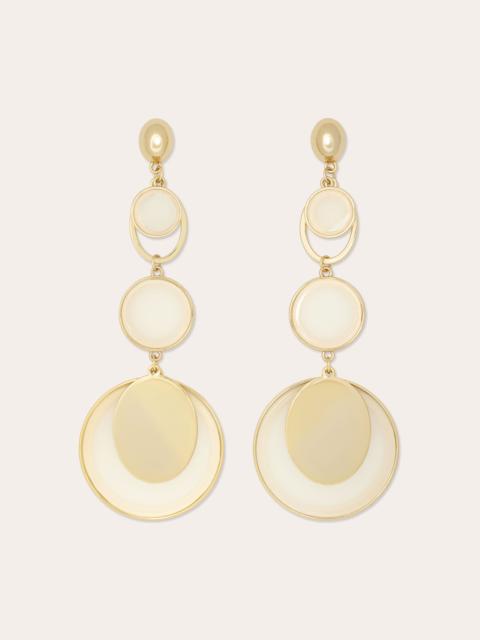 RAMY BROOK Adriana Layered Disc Earrings
