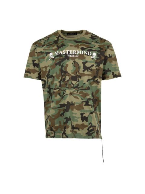 MASTERMIND WORLD camouflage-print T-shirt