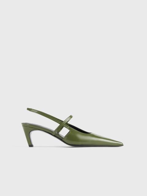 Totême The Sharp Slingback laurel