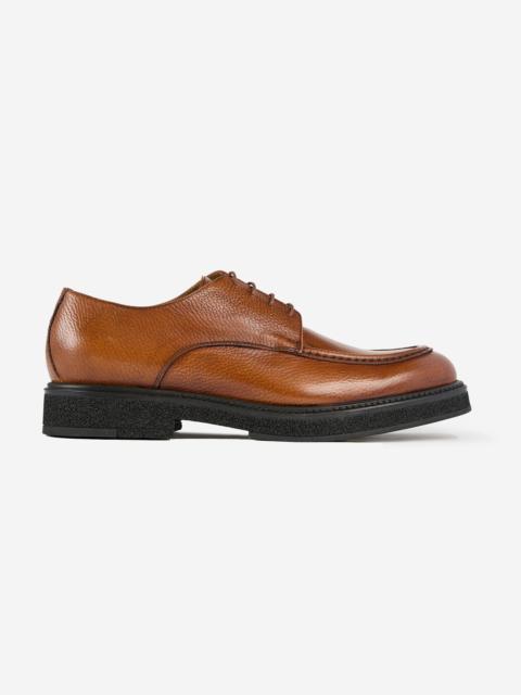 SLOWEAR Lace-up shoe in hammered leather