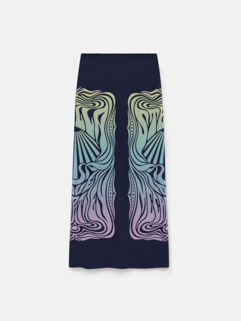 Fluid Velvet Skirt