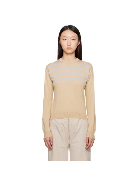 paloma wool Beige & Gray Salim Sweater