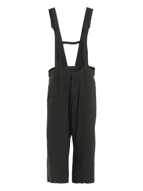 Y's button-fastening overalls