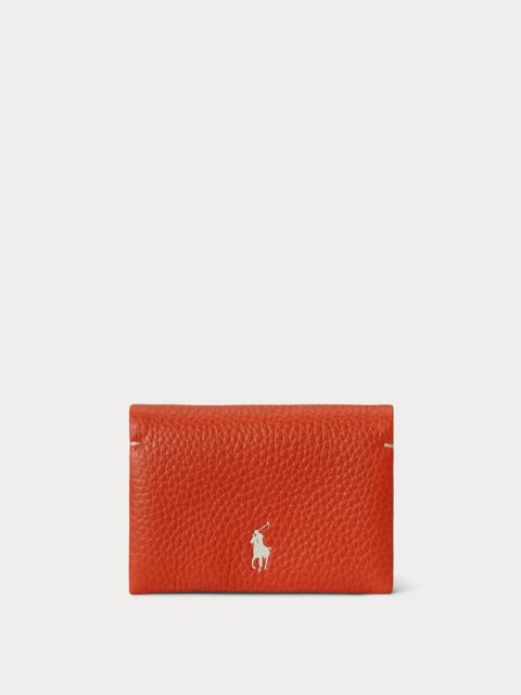 Polo Ralph Lauren Polo Play Leather Snap Card Case