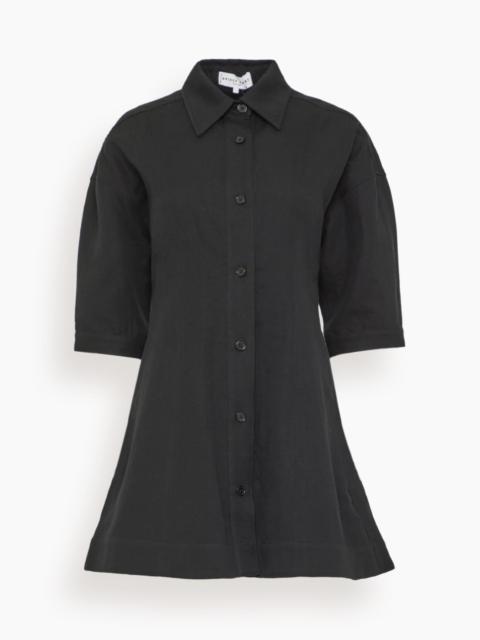 APIECE APART Luz Mini Dress in Black