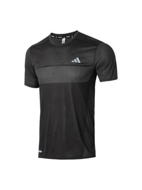 adidas Ultimateadidas HEAT.RDY Engineered Running T-shirt 'Black Grey' IN0094