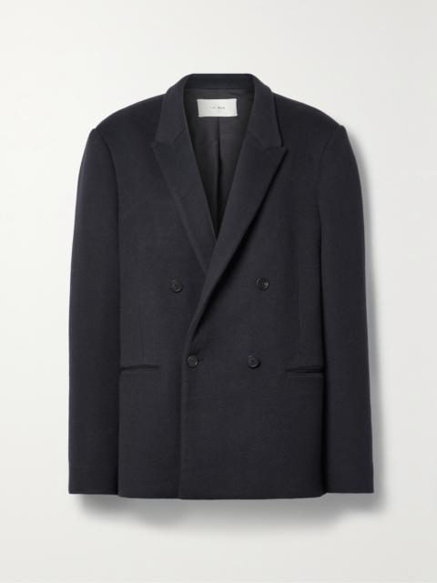 The Row Wilsonia Double-breasted Cashmere Blazer