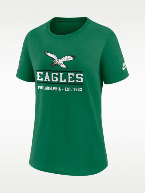 Nike Philadelphia Eagles Sideline Alt Women's Nike Dri-FIT NFL T-Shirt