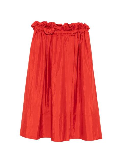 Jil Sander ruffled skirt