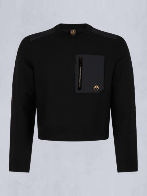 MOOSE KNUCKLES GOLD SERIES MOTI SWEATER KNIT