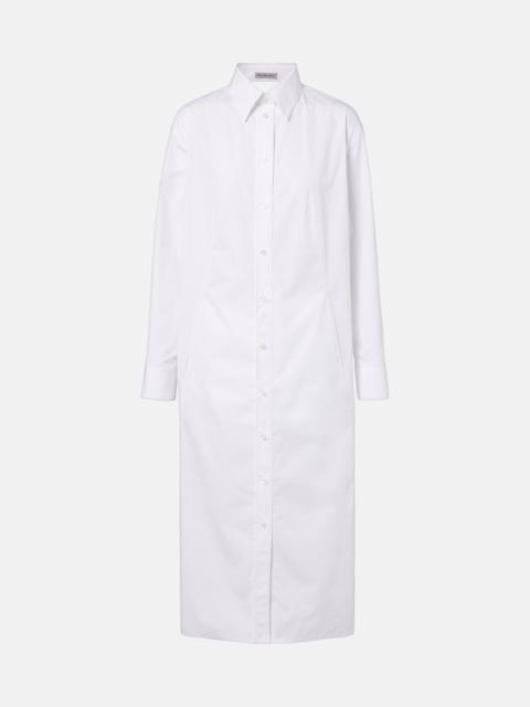 BALENCIAGA Cotton poplin shirt dress